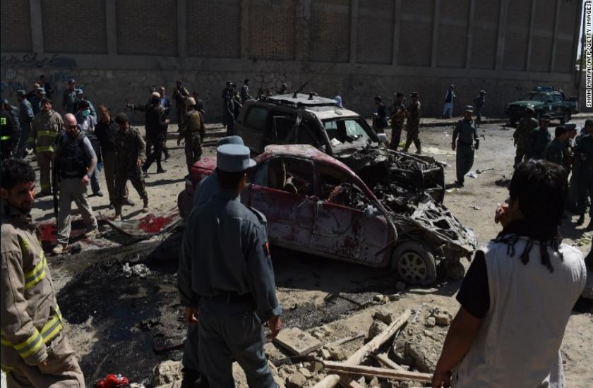 car bomb attack in afghanistan killing six