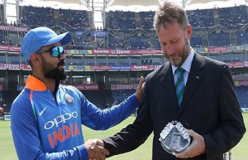 Match referee Chris Broad completes triple century of ODIs