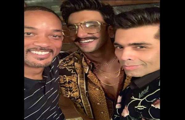 ranveer singh wear karan johar used dress