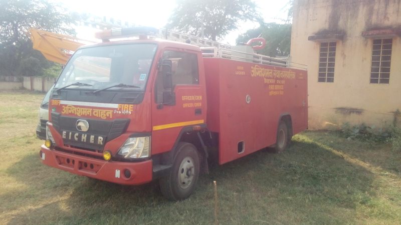 fire brigade available, but not driver