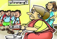 anganwadi kendra satna madhya pradesh