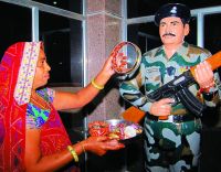 Martyr soldiers wifes karva chauth Vrat In shekhawati rajasthan