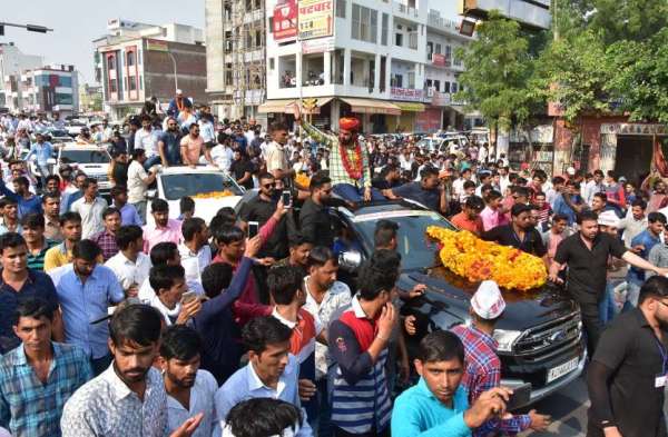 hanuman beniwal roadshow