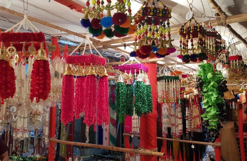 Diwali celebration.... markets havebeen decorated in bhilwara