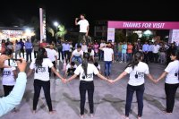 Flash mob was organised by the students for voter awareness
