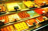 रंगीन मिठाइयों