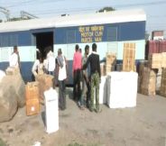 Trade tax raid at Bareilly railway station 