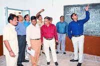 District Election Officer inspected of satna Strong Room