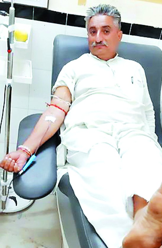 87 year old woman saved from blood donation