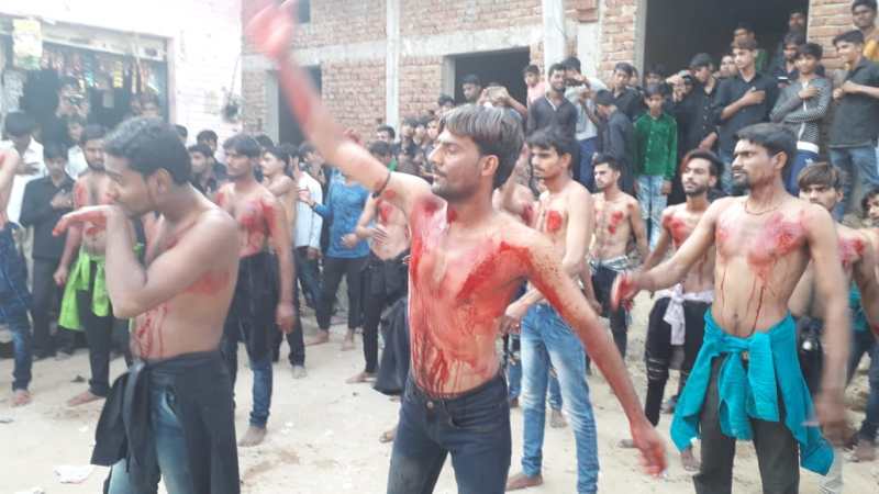 shiya community celebrate shoda e karbala chahlum