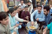 pakoda protest