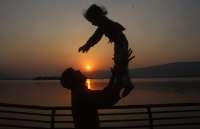 beautiful pics of sunset in city