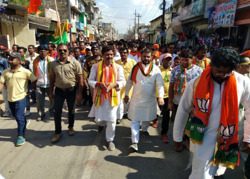 Anurag Sindhdeo rally