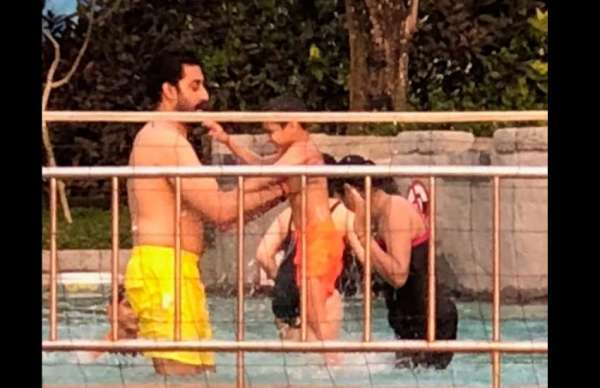 aishwarya rai bachchan birthday photos in goa