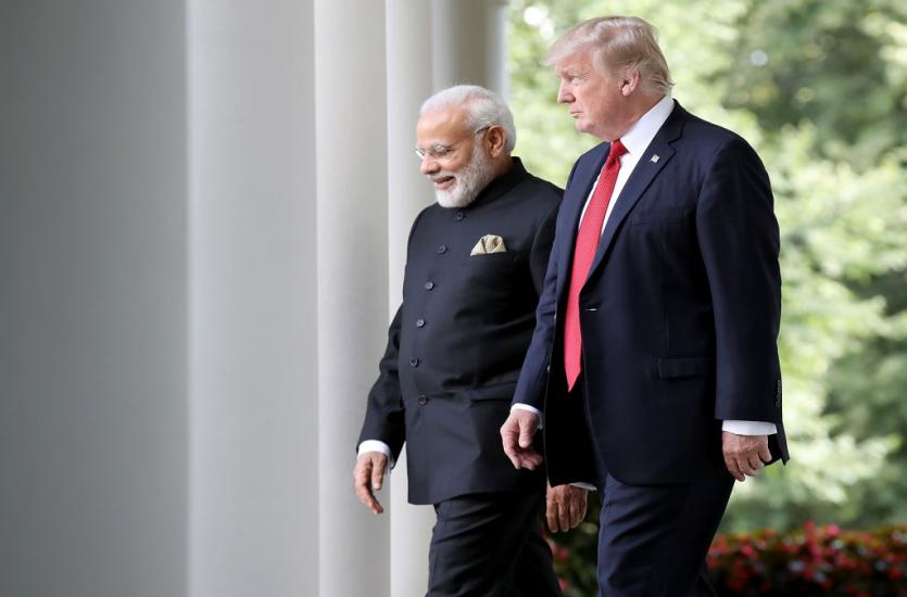 trump and modi