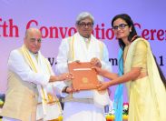 students participate in convocation of central university of rajasthan
