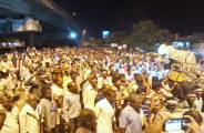 protest of farmers 