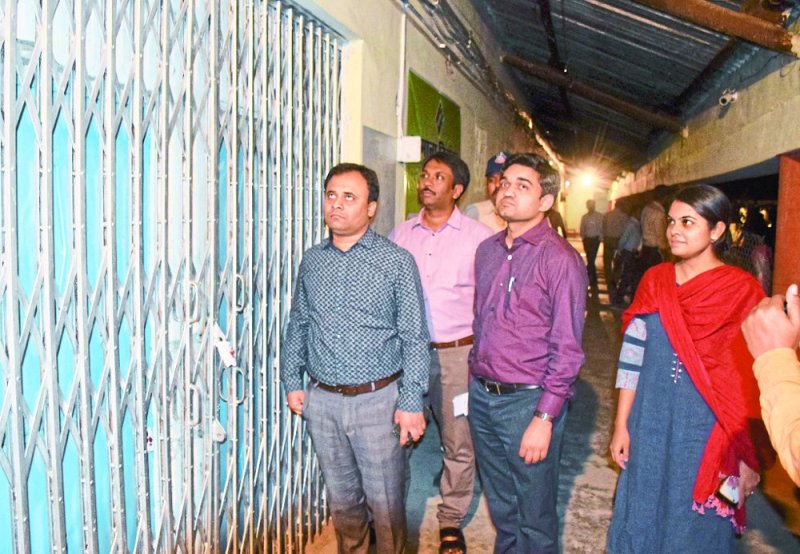 Collector-SP observed the security of the Strong Room on holiday