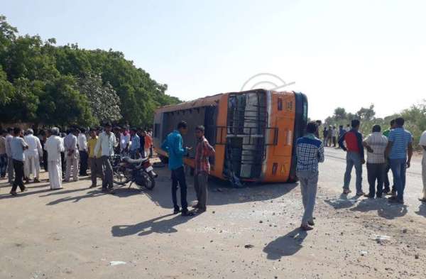 nagaur bus accident