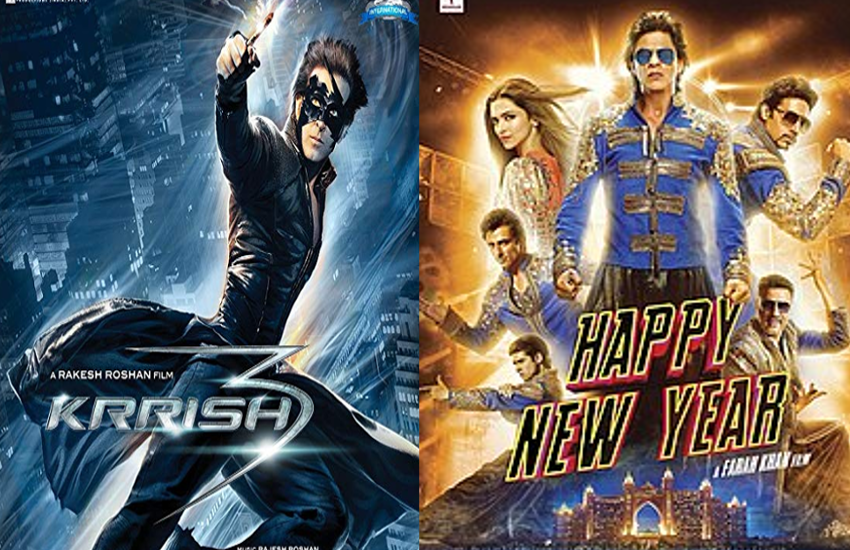 Krrish 3 and Happy new year