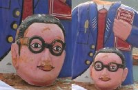 अम्बेडकर प्रतिमा तोड़े जाने के विरोध में सड़क पर उतरे ग्रामीण, पथराव के बाद पुलिस ने भांजी लाठियां