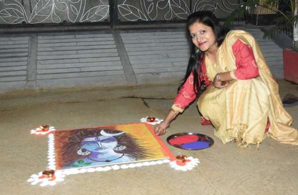  उर्जाधानी कोरबा की दीपावली, कोरबा की रंगोली