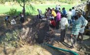 woman and Old man including two children die due to falling in well