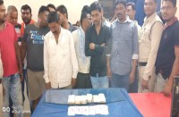 पुलिस ने घेराबंदी कर 16 जुआरियों को पकड़ा, इतने लाख की जब्ती