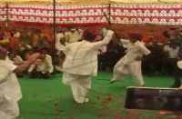 Superintendent of police did dance in bhilwara