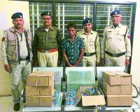 Success: Police seized liquor smugglers, seized liquor