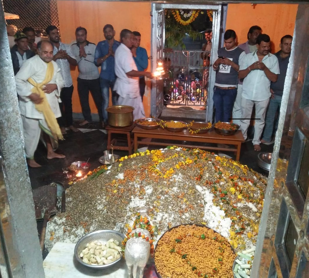 Annakoot festivel at tbadabhanuja