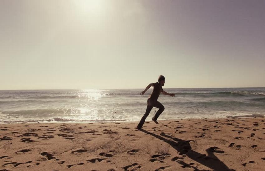 Runing man file photo