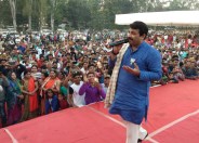 Manoj Tiwari in Ambikapur