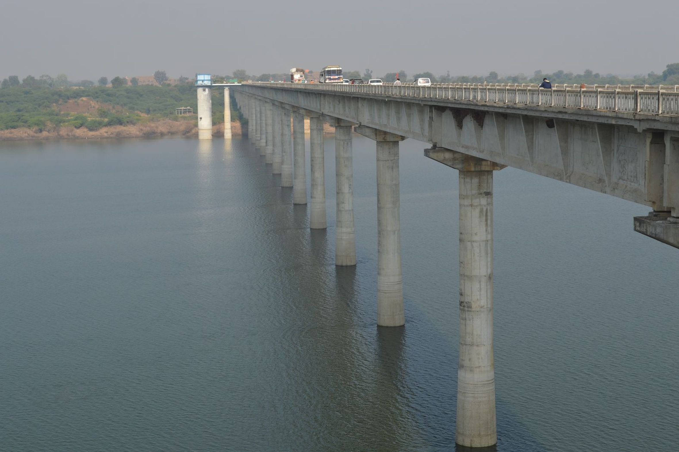 Suicide Point has become big bridge on Narmada