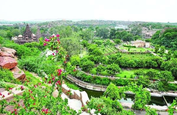 The High Court said complete the task of restoring the Mandoor garden