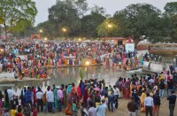 Special arrangement of Chatha Puja in Katni