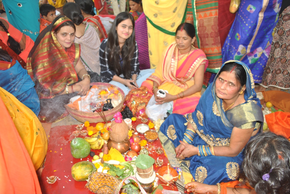 chhath festival in rewa