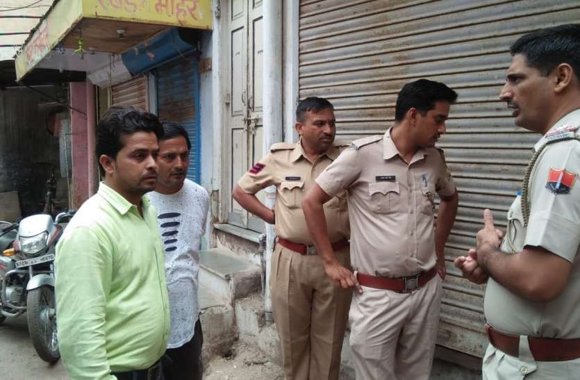 Theft In Shops In Behror Alwar