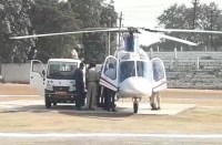 योगी कोरबा के लिए भरने वाले थे उड़ान, हेलीकाप्टर के पास पहुंचते ही इस बात की हुई जानकारी तो भाजपाइयों में मची खलबली