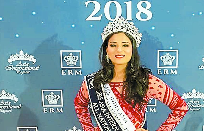 कोटा की बेटी ने रचा इतिहास, मिसेज एशिया इंटरनेशनल का खिताब अपने नाम किया
