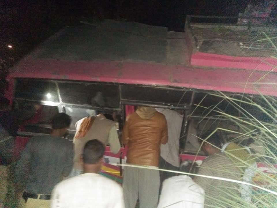 Accident occurred with devotees coming to join 14 Kosi Parikram 2018