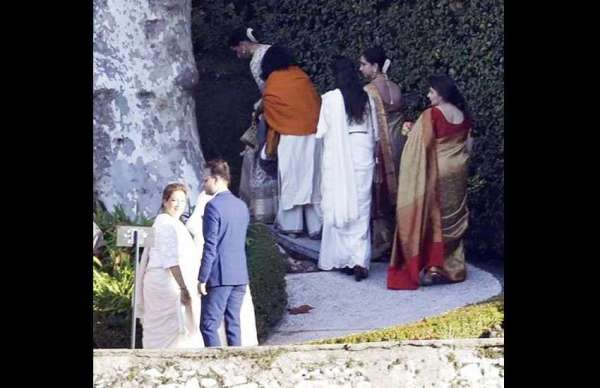 Ranveer singh and deepika padukone konkani wedding day viral photos