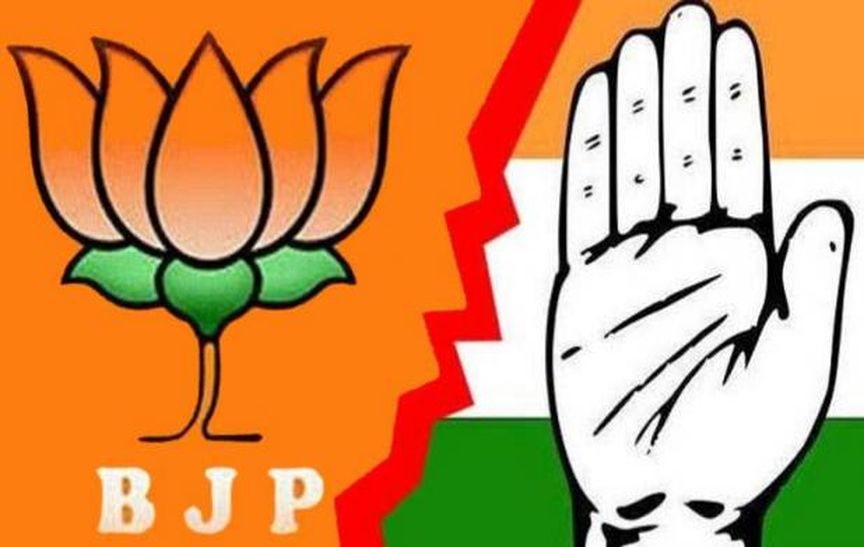 bjp congress elections 