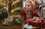 ranveer singh house decoration to welcome bride deepika padukone