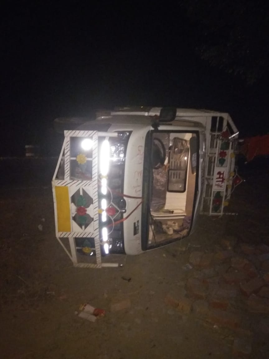 Accident occurred with returning devotees from 14 Kosi Parikrma 2018