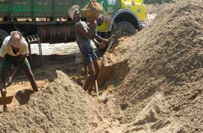 illegal sand transport