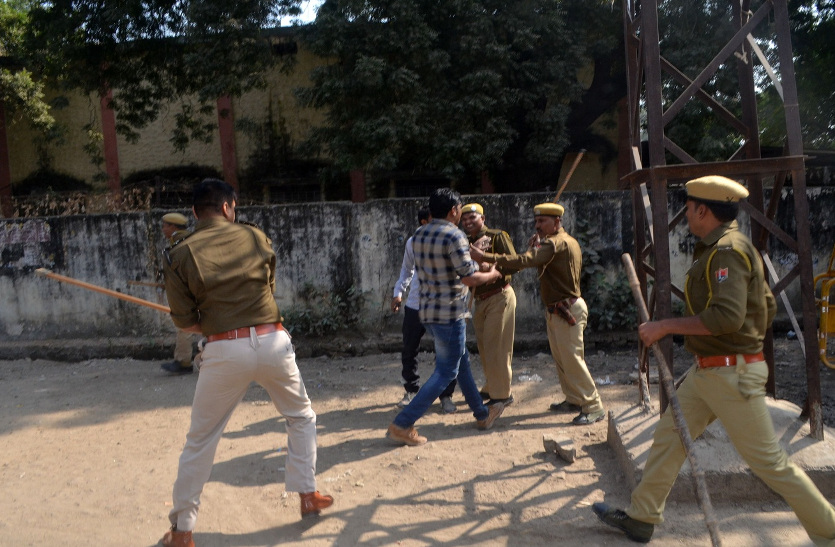 ruckus against congress candidate in Sawai Madhopur