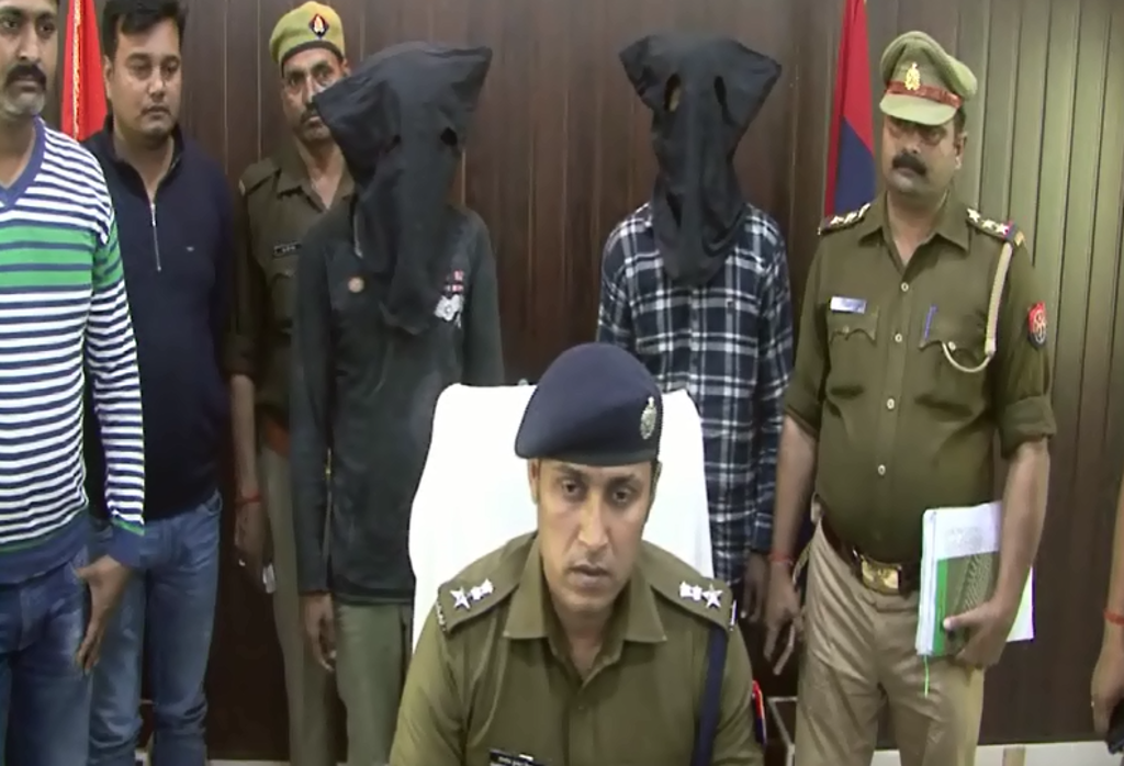 बाइक सवार दो लुटेरे गिरफ्तार, एसपी ने किया खुलासा