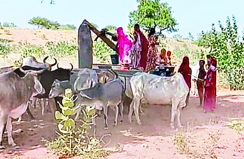 Drinking water crisis: dried GLR, motor burn for ten days