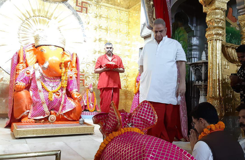 नामांकन भरने से पहले मोतीडूंगरी गणेश मंदिर पहुंचे सचिन पायलट, टोंक के लिए हुए रवाना